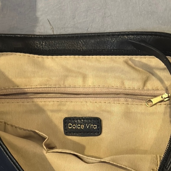 Dolce Vita Black Shoulder Bag - Picture 2 of 5